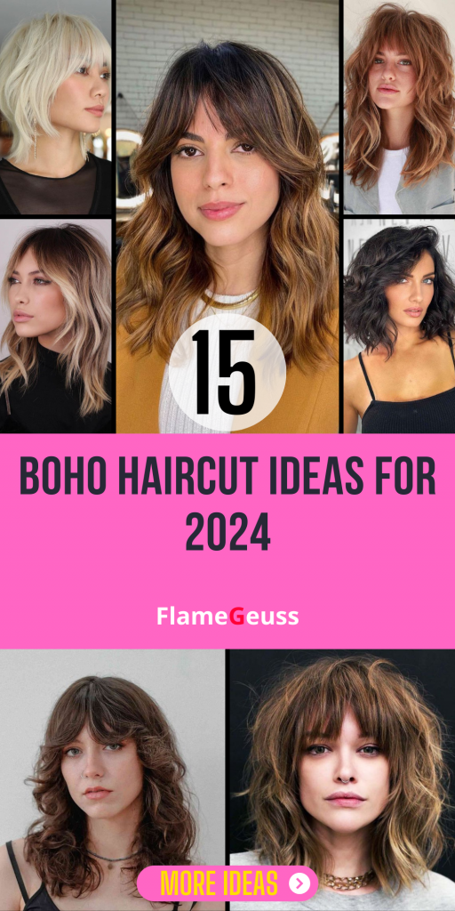 Boho Haircut Ideas 2024: Discover the Perfect Bohemian Style for Medium ...